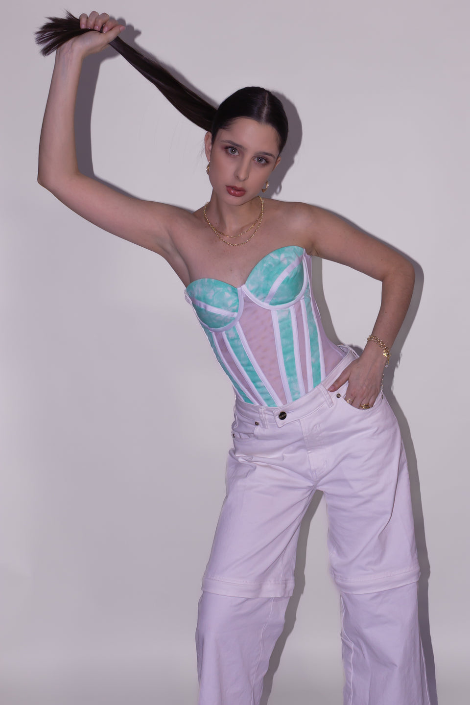 Corset Alana Ligth Green