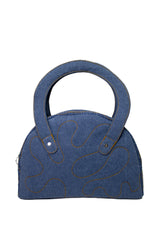 Cartera Emy Blue Indigo