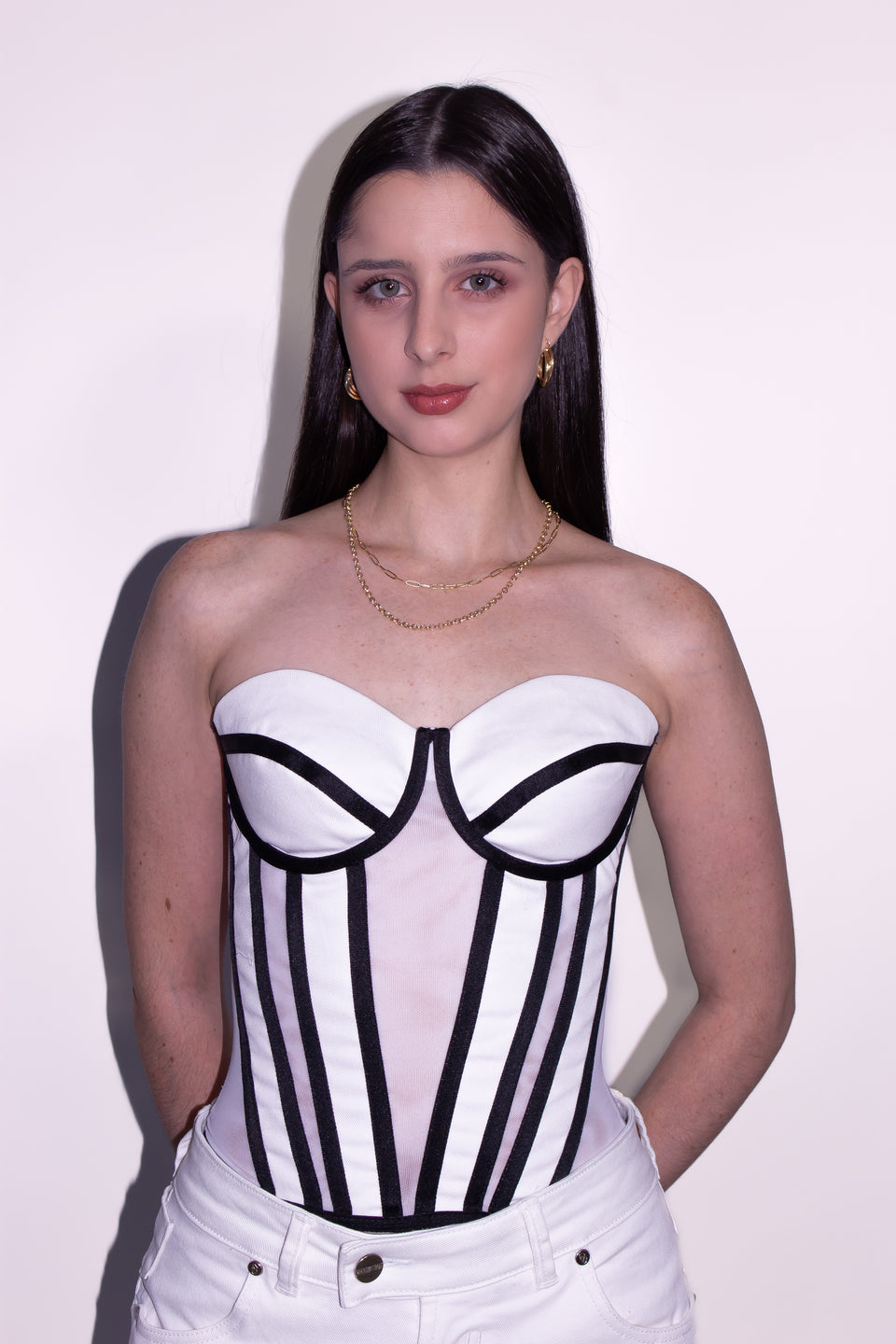 Corset Alana White