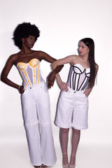 Jeans 2 en 1 White